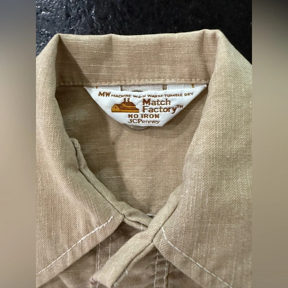 1970s Boys Size 8 Vintage JC Penny Jacket